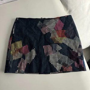 Trina Turk Printed Mini Skirt